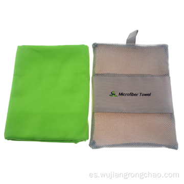Playa personalizada de secado rápido/baño/gimnasio/toalla de microfibra de viaje
